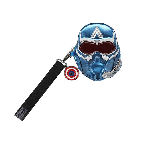 Marvel Captain America Brave New World 3D Wristlet Coin Pouch