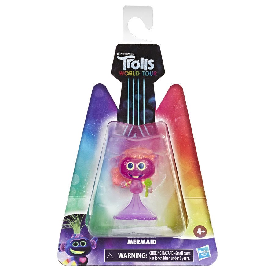 DreamWorks Trolls World Tour Mermaid Collectible Doll E7043 Toy Figure for sale online 