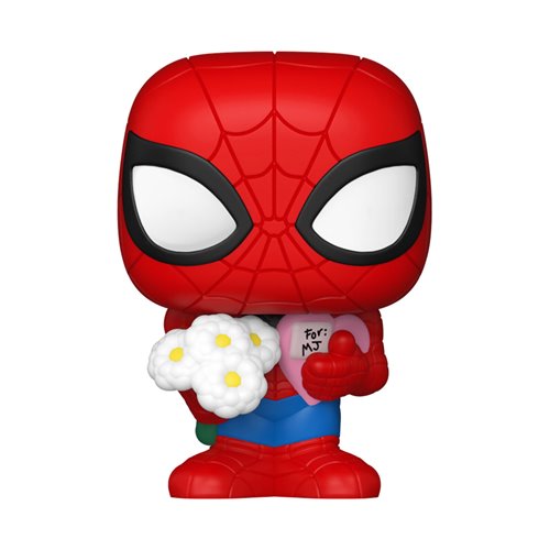 Spider-Man Valentines Funko Bitty Pop! Mini-Figure Singles - Random 6-Pack