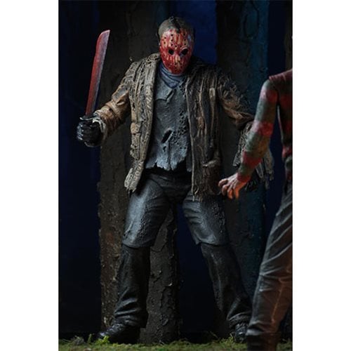NECA Freddy vs Jason Friday the 13th Jason Voorhees Ultimate 7" Action Figur
