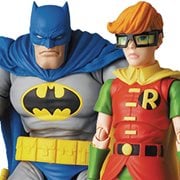 Batman Dark Knight Returns Blue Ver & Robin MAFEX Figure Set
