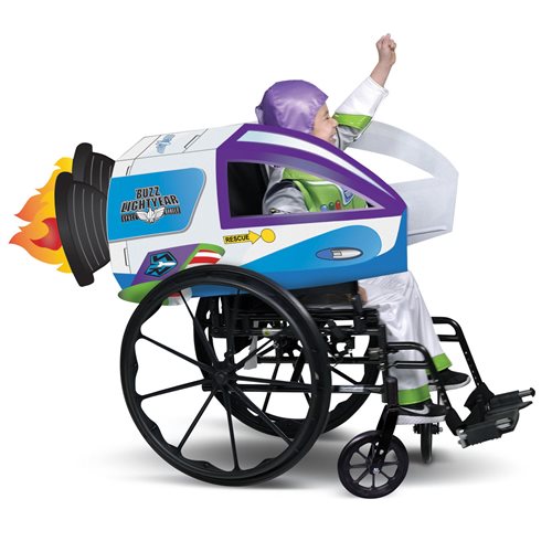 Toy  Story Buzz Lightyear Spaceship Adaptive Wheelchair Cover Roleplay Accessory