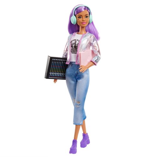 Barbie Career of the Year Music Producer Doll with Purple Hair