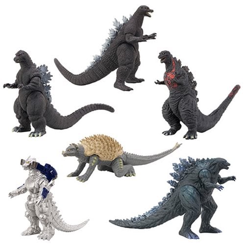 Bandai Toho Collection 2017 Godzilla Boxed 3" Scale Action Figure! 