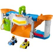 Little People Hot Wheels Race and Go Track Playset