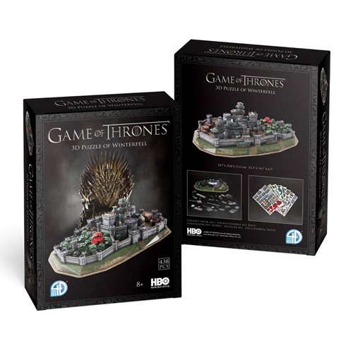 Game of Thrones Winterfell 3D Model Puzzle Kit