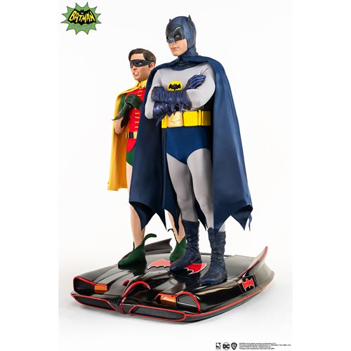 Batman 1966 Classic TV Series Batman and Robin 1:4 Scale Resin Statue