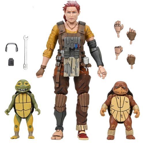 Teenage Mutant Ninja Turtles The Last Ronin The Lost Years Grammy April with Baby Yi & Moja 7-Inch S