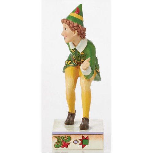Elf Buddy the Elf in Crouch Pose by Jim Shore Statue