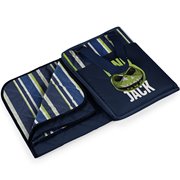 The Nightmare Before Christmas Jack Skellington Vista Collection Navy Blue and Stripes Tote Outdoor Picnic Blanket