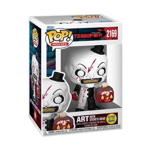 Terrifier Art with Head Glow-in-the-Dark Funko Pop! Vinyl Figure