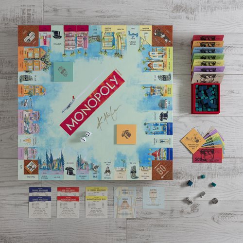 Monopoly California Dreaming Edition by Kathleen Keifer Game