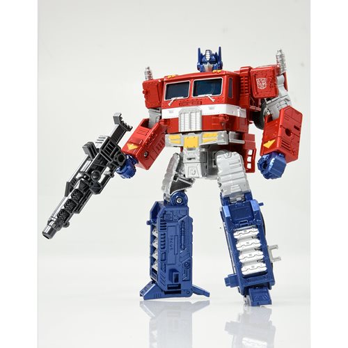 Transformers Tenseg Base Display Stand with Optimus Prime Set