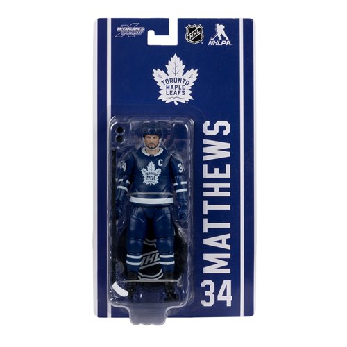 NHL McFarlanes SportsPicks Toronto Maple Leafs Auston Matthews 6-Inch Scale Articulated Action Figur