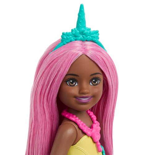 Barbie Chelsea Unicorn Doll with Pink Hair