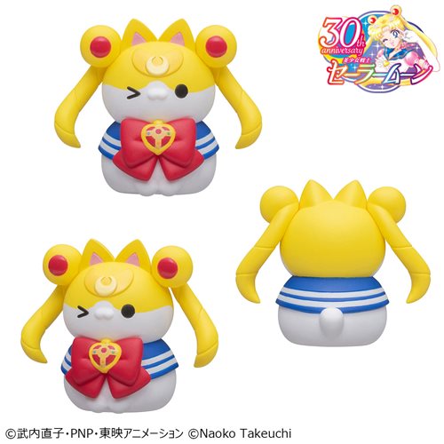Sailor Moon Sailor Mewn Vol. 2 Pretty Guardian Sailor Moon MegaHouse Mega Cat Project Mini-Figure 6-