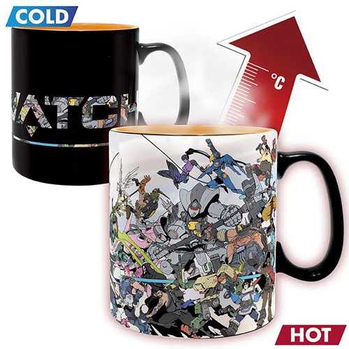 Overwatch Heroes  Heat-Change 16oz. Mug