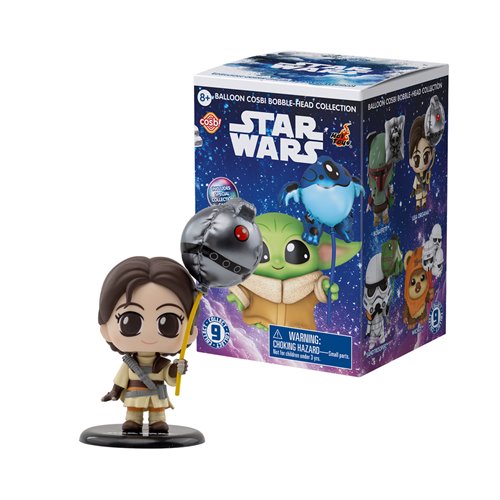 Star Wars Balloon Cosbi Bobble-Head Collection Blind-Box Mini-Figure Case of 8