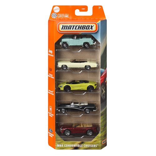 Matchbox Car Collection 5-Pack 2025 Mix 6 Vehicle Case of 12