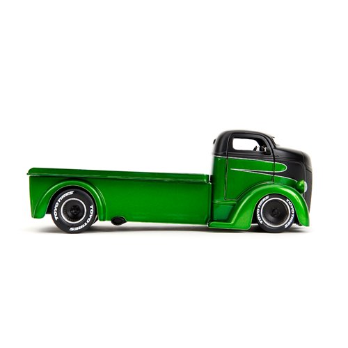 Just Trucks 1947 Ford Coe 1:24 Scale Die-Cast Metal Vehicle with Tire Rack