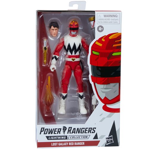 Power Rangers Lightning Collection Lost Galaxy Red Ranger 6-Inch Action Figure