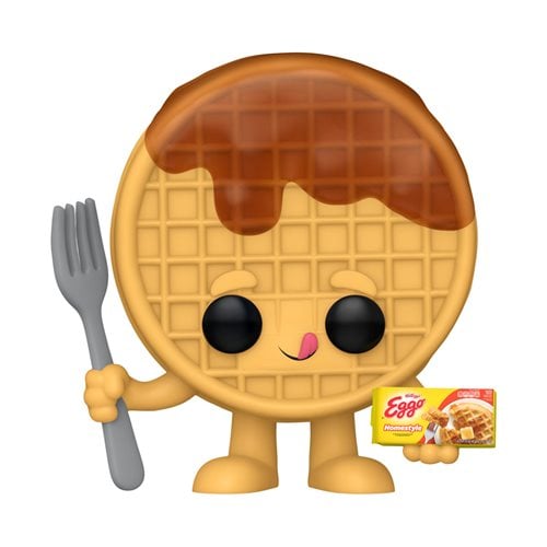 Kellog's Eggo Waffle with Syrup Scented Pop! Vinyl Figure #200 - Entertainment Earth Exclusive