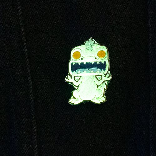 Rugrats Reptar Glow-in-the-Dark Pop! Pin - Entertainment Earth Exclusive