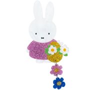 Miffy Flower Dangles Acrylic Brooch
