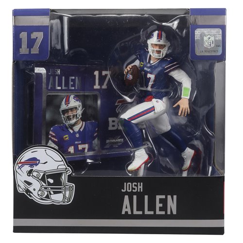 NFL SportsPicks 2024 Wave 2 Buffalo Bills Josh Allen 7-Inch Scale Posed Figure Case of 6