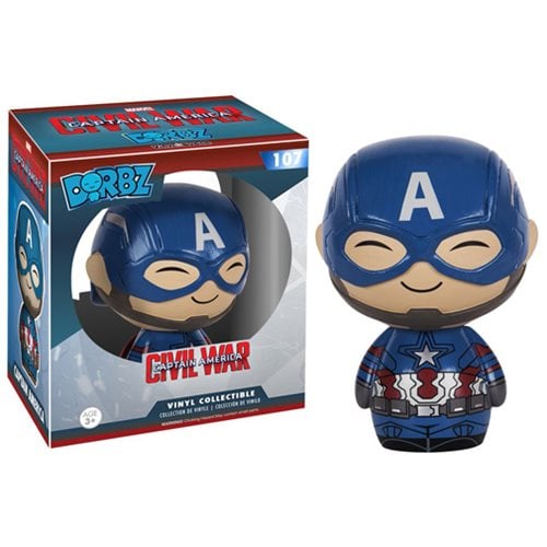 Captain America Civil War Captain America Dorbz Vinyl Figure