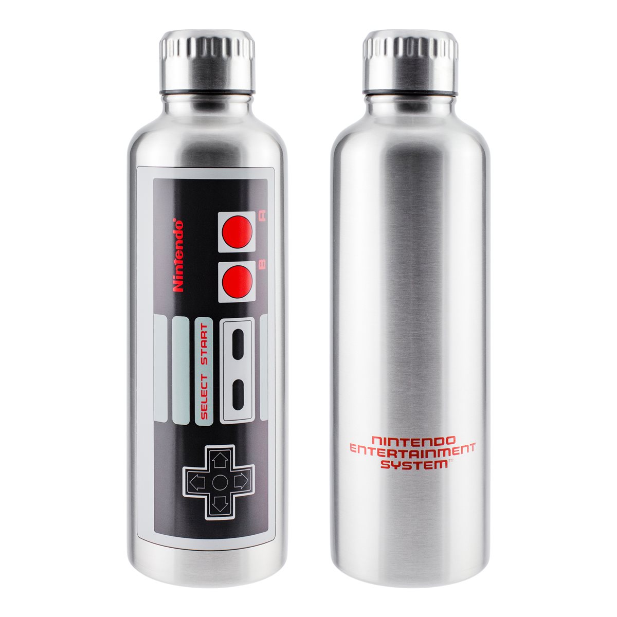 Nintendo NES Metal Water Bottle - Entertainment Earth