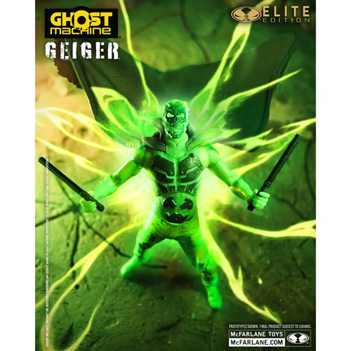 Geiger Ghost Machine McFarlane Elite Edition #15 7-Inch Deluxe Action Figure