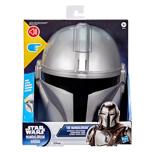Star Wars The Mandalorian Electronic Mask with Phrases & Sound Effects
