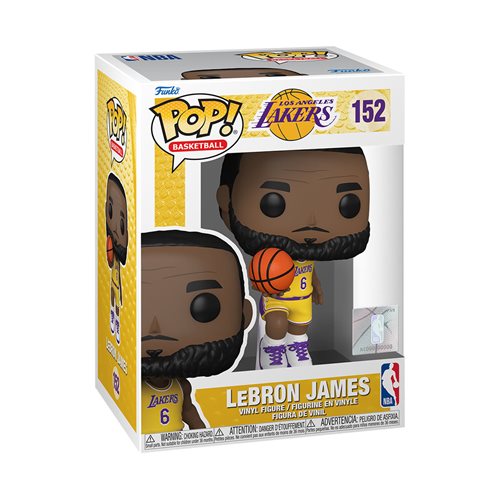 NBA Lakers LeBron James #6 Pop! Vinyl Figure