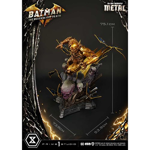 Batman Dark Nights: Metal The Reverse Red Death Museum Masterline 1:3 Scale Statue