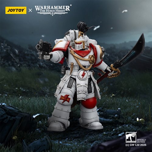 Joy Toy Warhammer The Horus Heresy White Scars Legion Praetor 1:18 Scale Action Figure