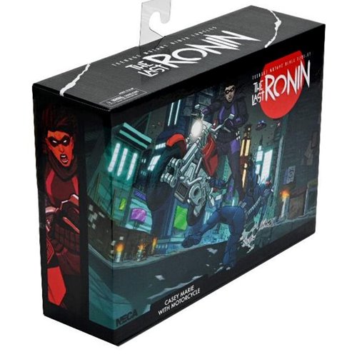 Teenage Mutant Ninja Turtles: The Last Ronin Casey Marie with Motorcycle 7-Inch Scale Action Figure