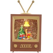 A Christmas Story Leg Lamp Television 8 1/2-Inch Lantern