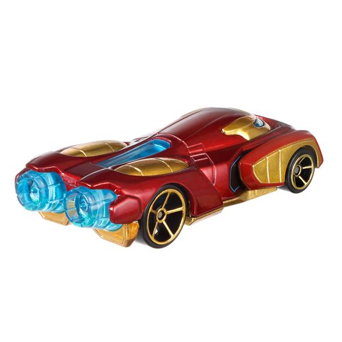 Marvel Hot Wheels Character Car Mix 3 Vehicle Case