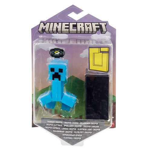 Minecraft Build-A-Portal Charged Creeper Action Figure