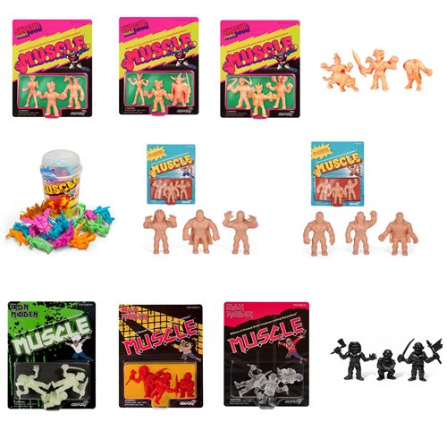 Pop Culture M.U.S.C.L.E. Mini-Figures Bundle of 11 Sets