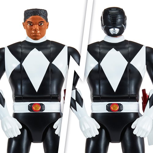 Mighty Morphin Power Rangers: Re-Ignition Auto Morphin Black Ranger Action Figure