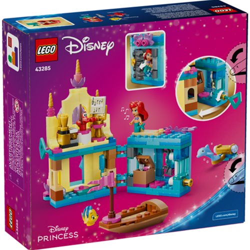 LEGO 43285 The Little Mermaid Ariel's Magical Mini Palace