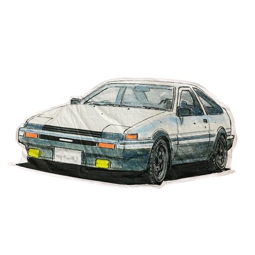 Initial D Toyota AE86 Throw Blanket - Entertainment Earth