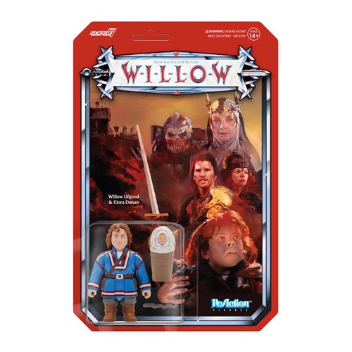 Willow with Elora Danan 3 3/4-Inch ReAction Figure