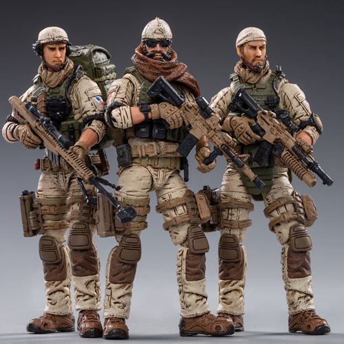 Joy Toy Us Army Delta Force 1:18 Scale Action Figure 3-Pack
