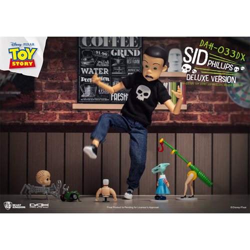 Toy Story Sid Phillips DAH-033DX Dynamic 8-Ction Heroes Deluxe Action Figure