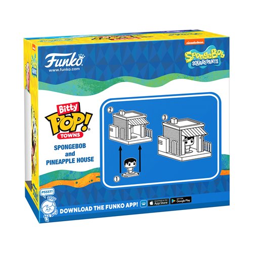SpongeBob SquarePants with Home Bitty Pop! Town