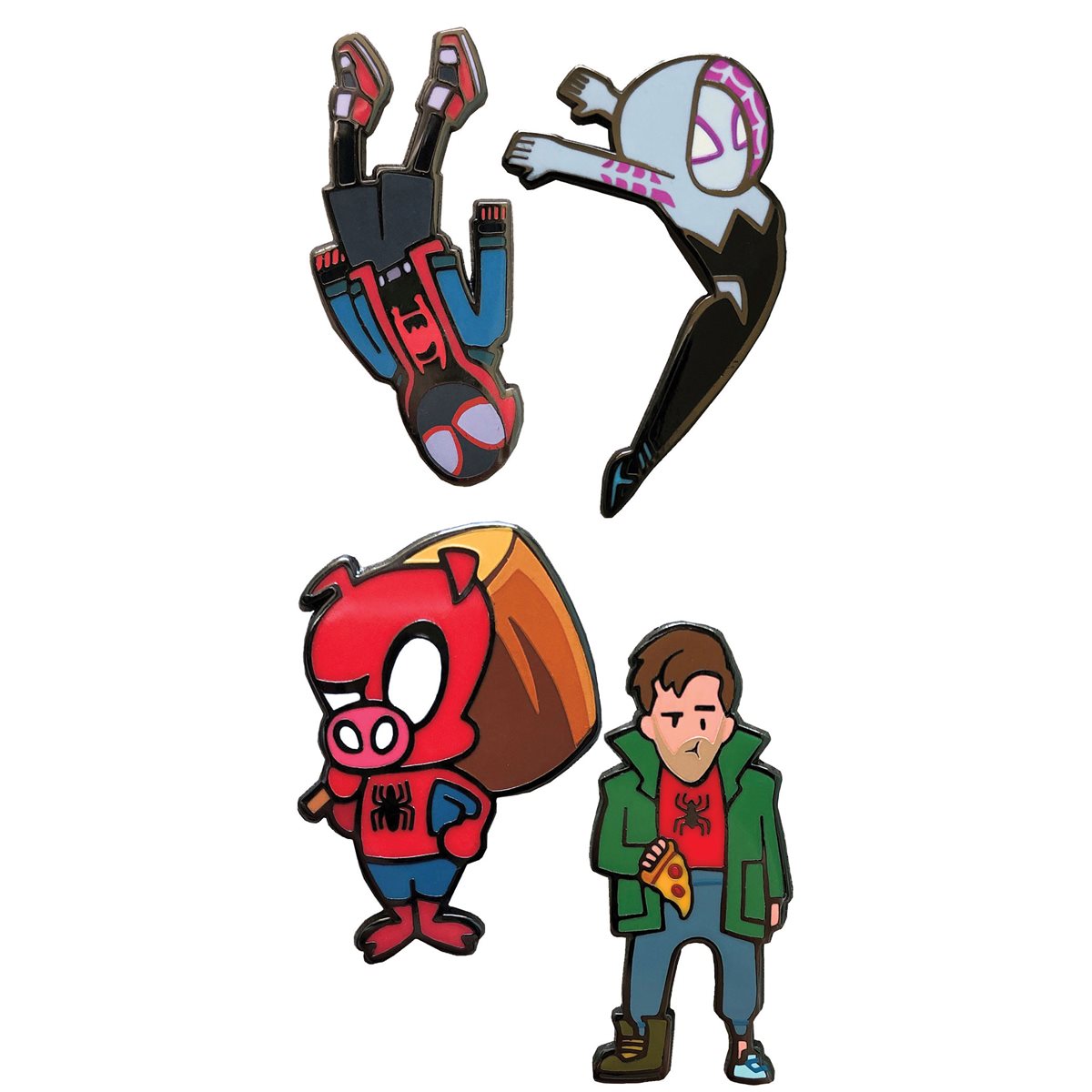 Marvel x Kith Spider-Man Enamel Pin Set www.krzysztofbialy.com