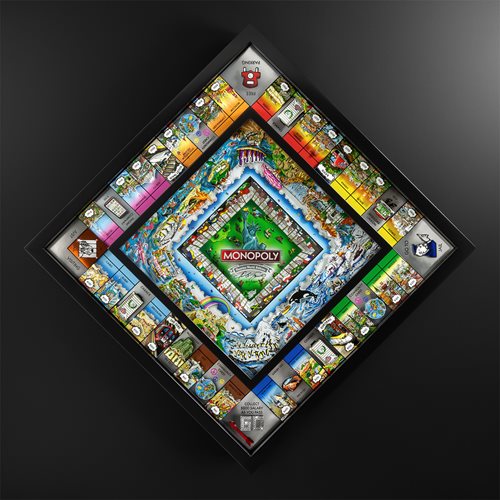 Monopoly 3D World Edition by Charles Fazzino